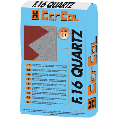 Immagine di F 16 QUARTZ ADESIVO CEMENTIZIO BIANCO C1, 25 KG