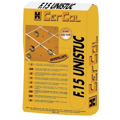 Immagine di FUGA PER PIASTRELLE F15 UNISTUC, 1-20 MM, 5 KG, COLORE MANHATTAN