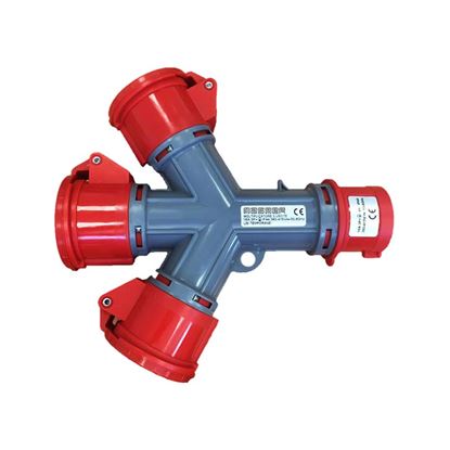 Immagine di MOLTIPLICATORE INDUSTRIALE 380V, DA 1 CEE A 3 CEE