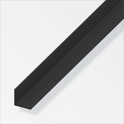 Immagine di ANGOLARE PVC NERO, 2 MT, 20X20X1 MM