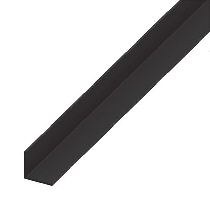 Immagine di ANGOLARE PVC NERO, 2 MT, 20X10X1,5 MM