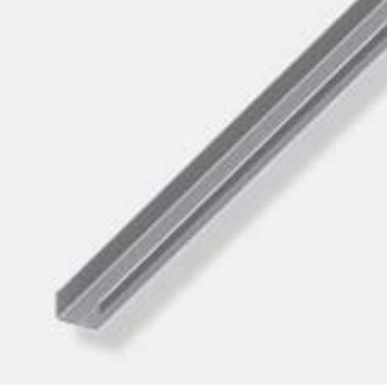 Immagine di PROFILO A U ACCIAIO INOX, 1 MT, 10X15X10 MM