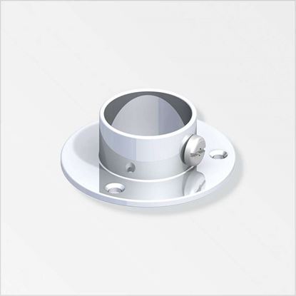 Immagine di REGGITUBO LATERALE FISSAGGIO, 25 MM, 2 PEZZI, CROMATO