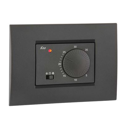 Immagine di TERMOSTATO AMBIENTE DA 5°A 30° INCASSO