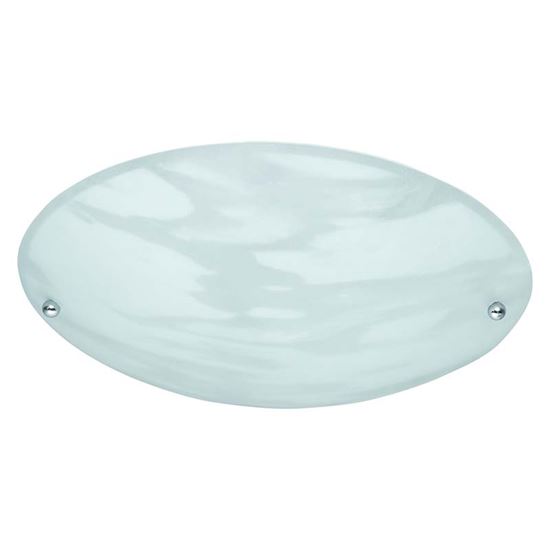 Immagine di PLAFONIERA LANA, 40W, E27, Ø25 CM, COLORE BIANCO, ALABASTRO SATINATO