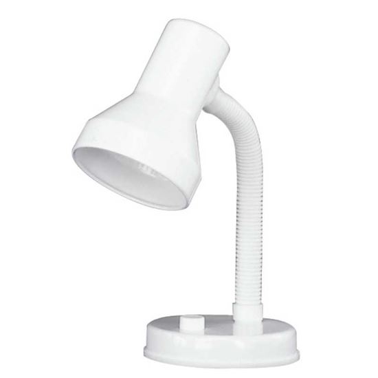 Immagine di LAMPADA DA TAVOLO FLESSIBILE, H.30 CM, COLORE BIANCO