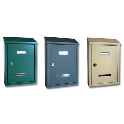 Immagine di CASSETTA POSTALE PRIMA, 245X70X360 MM, COLORE GHISA