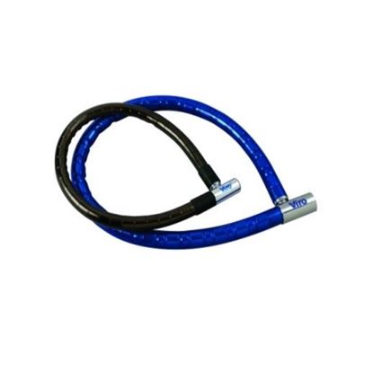 Immagine di CAVO ANTIFURTO VIRO PER BICICLETTE, SERPIS, ACCIAIO INTRECCIATO,Ø20 MM, LUNGHEZZA 120 CM