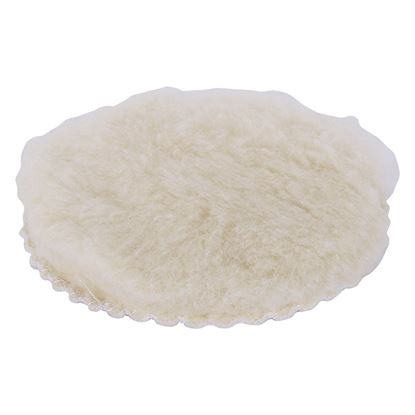 Immagine di CUFFIA IN LANA D'AGNELLO, VELCRATA, Ø 125 MM