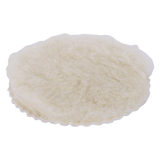 Immagine di CUFFIA IN LANA D'AGNELLO, VELCRATA, Ø 125 MM