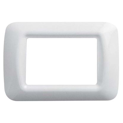 Immagine di PLACCA TOP SYSTEM 6 MODULI, COLORE BIANCO