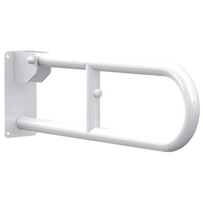 Immagine di BARRA RIBALTABILE DA MURO, FISSAGGIO A PARETE, IN ACCIAIO LACCATO A POLVERE EPOSSIDICA, Ø3,2 CM