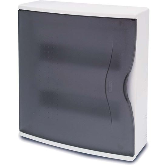 Immagine di  CENTRALINO DA PARETE 24 MODULI, PORTELLO TRASPARENTE, IP40