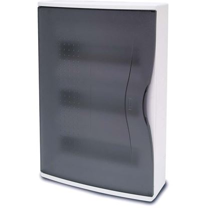 Immagine di  CENTRALINO DA PARETE 36 MODULI, PORTELLO TRASPARENTE, IP40