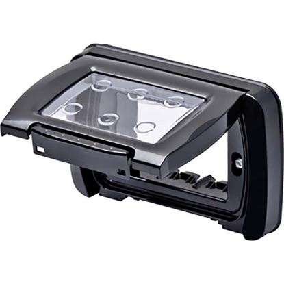 Immagine di PLACCA STAGNA GEWISS, SYSTEM, AUTOPORTANTE, 3 MODULI, TONER