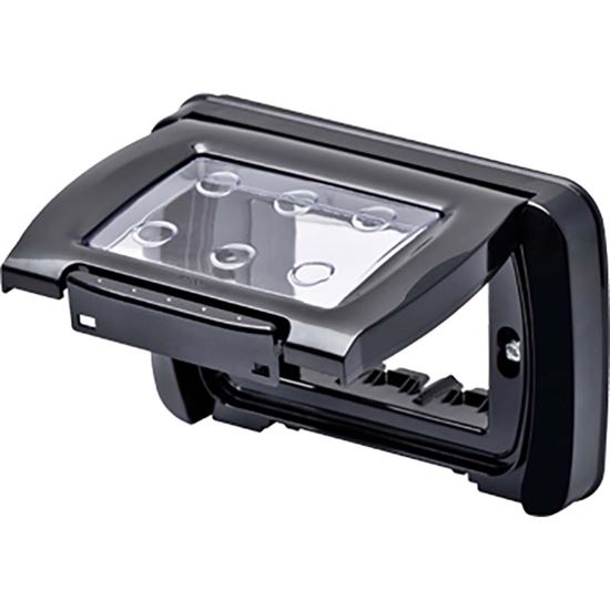 Immagine di PLACCA STAGNA GEWISS, SYSTEM, AUTOPORTANTE, 3 MODULI, TONER