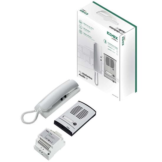 Immagine di KIT CITOFONICO 885G MONOFAMILIARE ELVOX, CON COLLEGAMENTO A 4+1 CONDUTTORI