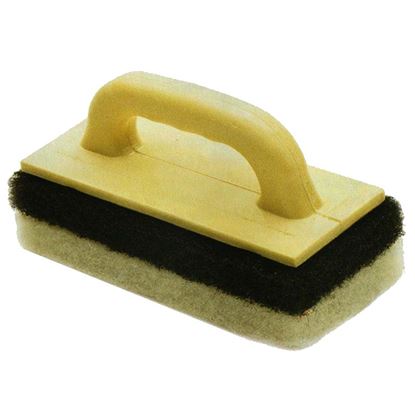 Immagine di FRATTAZZO IN FIBRA, BIANCA E NERO, 12X25 MM