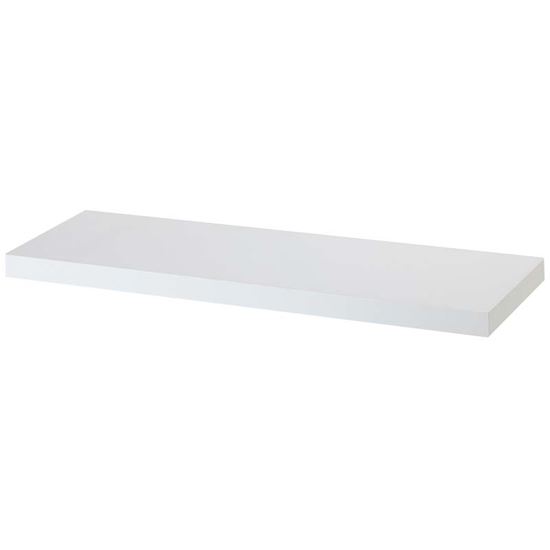 Immagine di MENSOLA TAMBURATA, 600X250X38 MM, COLORE BIANCO