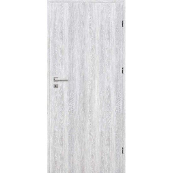 Immagine di PORTA DA INTERNO REVERSIBILE, COLORE GRIGIO CHIARO, TELAIO 10 CM, 80X210 CM