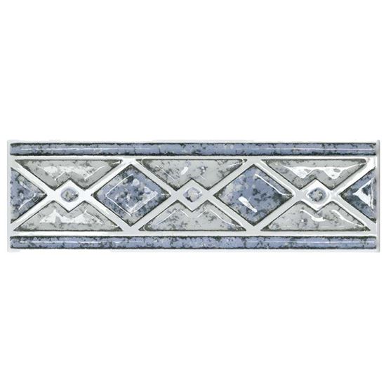 Immagine di LISTELLO IN CERAMICA, CARMEN, COLORE AZZURRO