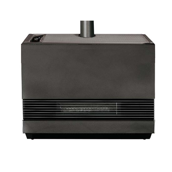 Immagine di RADIATORE A GAS 8 KW CONVEZIONE NATURALE, VOLUME RISCALDABILE 170 M³, ACCENSIONE PIEZOELETTRICA, TERMOSTATO, RENDIMENTO CLASSE 1, Ø FUMI 80 MM, 72X26XH72, COLORE ANTRACITE