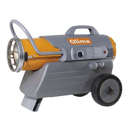 Immagine di GENERATORE ARIA CALDA A KEROSENE/GASOLIO 29 KW, RIVESTIMENTO E MATERIALI ANTI-CORROSIONE, ANTI-SURRISCALDAMENTO, 8 REGOLAZIONI, MANIGLIA RINFORZATA, SERBATOIO 38 LT, VOLUME RISCALDABILE 455 M³