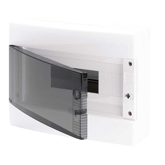 Immagine di CENTRALINO DA ARREDO GEWISS, PARETI LISCE, ALLOGGIAMENTO MORSETTIERE, IP40, 8 MODULI