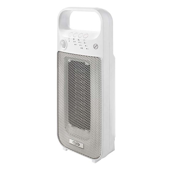 Immagine di TERMOVENTILATORE ARGO DREAM CERAMICO DA BAGNO 1300/2000W, FINITURA MAT, 2 MODALITÀECO/CONFORT, VENTILAZIONE FREDDA, LED