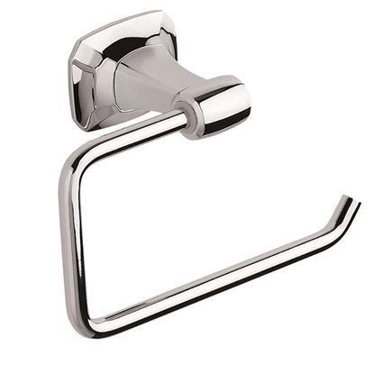 Immagine di PORTA ROTOLO AIDA, APERTO, IN OTTONE, COLORE CROMO