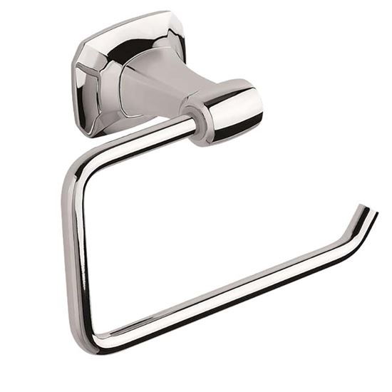 Immagine di PORTA ROTOLO AIDA, APERTO, IN OTTONE, COLORE CROMO