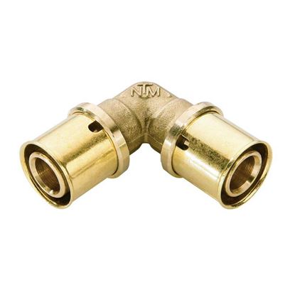 Immagine di RACCORDO A PRESSARE FIT, GOMITO DOPPIO, Ø26X26, GAS