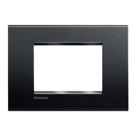 Immagine di PLACCA LIVING LIGHT, 3 POSTI, COLORE ANTRACITE