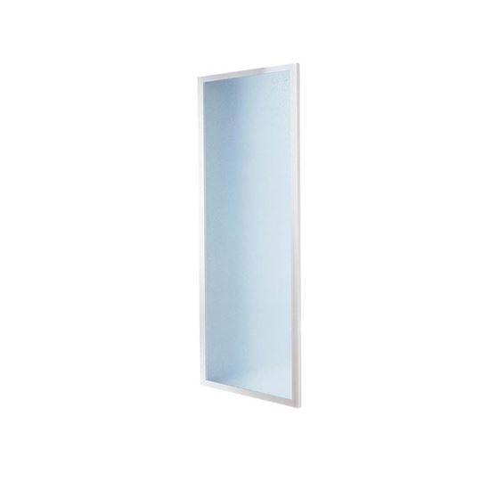 Immagine di LATO FISSO MEDITERRANEO, 69/73 CM, PROFILO BIANCO, ACRILICO 1,8 MM