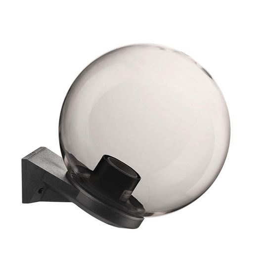 Immagine di APPLIQUEA SFERA Ø250 MM, BASE IN PLASTICA NERA, FUMÈ