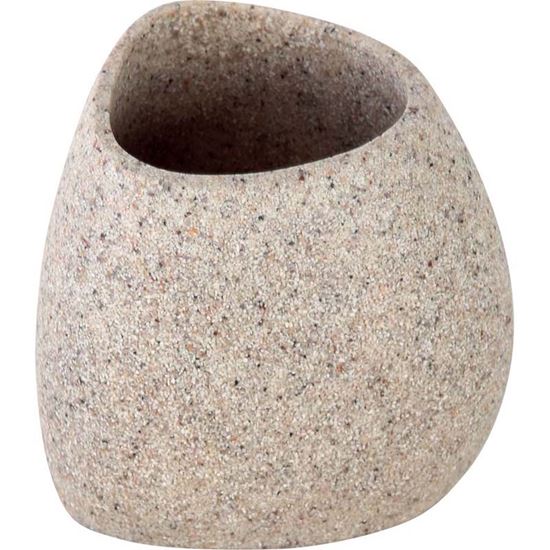 Immagine di PORTA SPAZZOLINI, POLIRESINA, STONE SABBIA