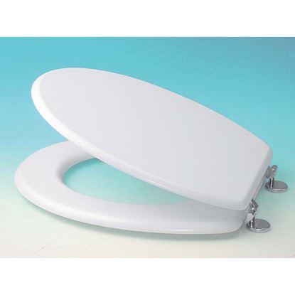 Immagine di SEDILE WC UNIVERSALE, COLORE BIANCO
