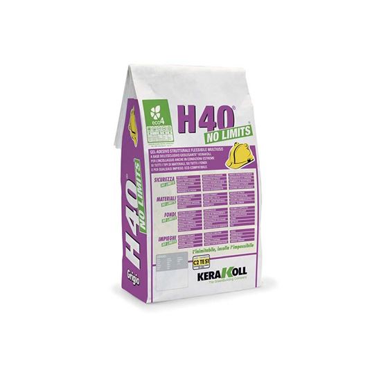 Immagine di H40 NO LIMITS GRIGIO COLLA PER PAVIMENTI 5KG