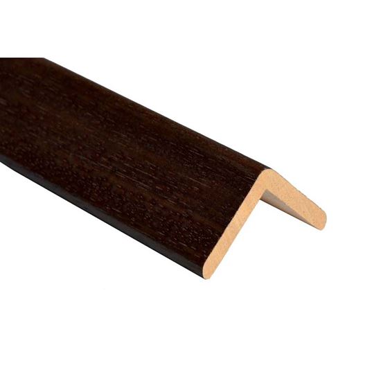 Immagine di PARASPIGOLO, AYOUS LISCIO, 28X28X3000 MM, NOCE SCURO