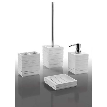 Immagine di PORTA SCOPINO, TERRA QUADROTTO, BIANCO