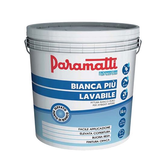 Immagine di IDROPITTURA LAVABILE LO SPECIFICO, BIANCA, LT 14