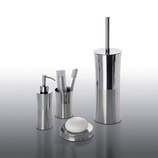 Immagine di PORTA SCOPINO, PRIMULA CROMO SATINATO, SACCHETTO