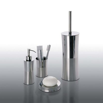 Immagine di PORTA SAPONE, PRIMULA, CROMO SATINATO, SACCHETTO