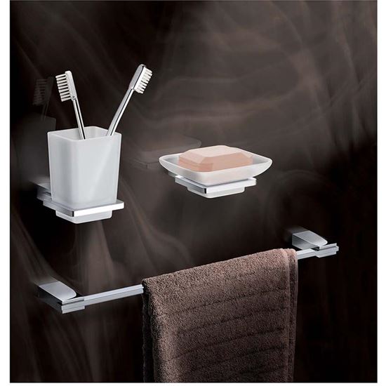 Immagine di PORTA BICCHIERE, KANSAS, CROMATO