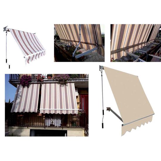Immagine di TENDA DA SOLE MT.1,5X2,5      STRUTT.ALLUM.COP.COL.ECRU