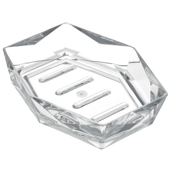 Immagine di PORTASAPONE,DIAMANTE, COLORE BIANCO