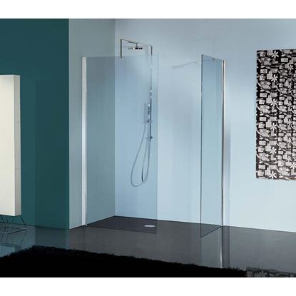 Visualizza i dettagli per PARETE WALK IN FREE 30, PROFILO CROMO, VETRO TRASPARENTE 6 MM, 96/99XH190 CM Immagine di PARETE WALK IN FREE 30, PROFILO CROMO, VETRO TRASPARENTE 6 MM, 96/99XH190 CM