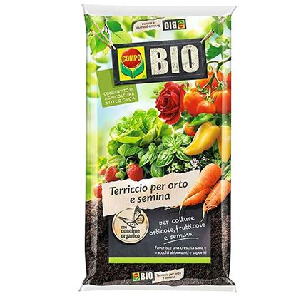 Immagine di COMPO TERRICCIO ORTO SEMINA BIO, 50 LT