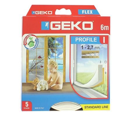 Immagine di PARASPIFFERI ADESIVO, PER PORTE E FINESTRE, PVC, BIANCO