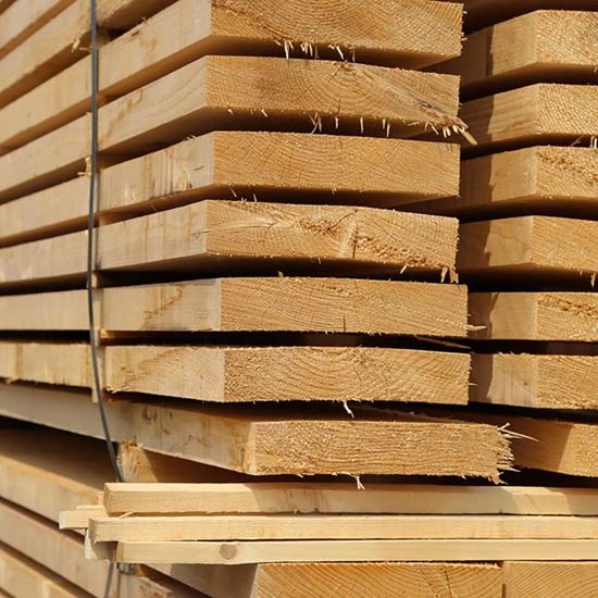 Immagine di TAVOLA PRISMATA, ABETE GREZZO 16X2,5 CM 4 MT